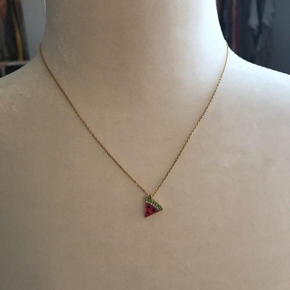 kate spade picnic perfect watermelon necklace - Picture 2 of 7